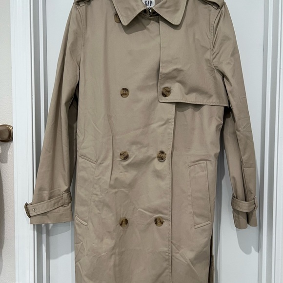 BRAND NEW Authentic GAP Trench Coat - Picture 5 of 11
